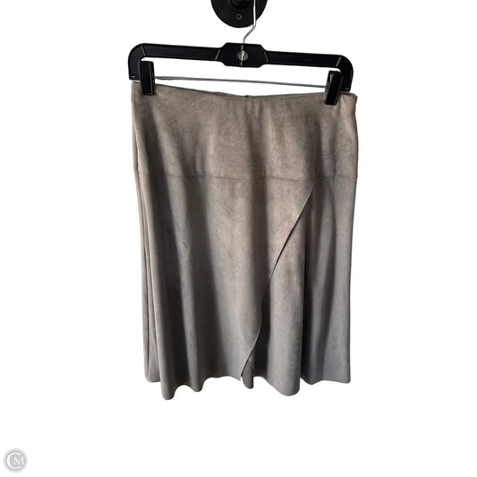 Skirt Midi By Soft Surroundings In Grey, Size: Xs