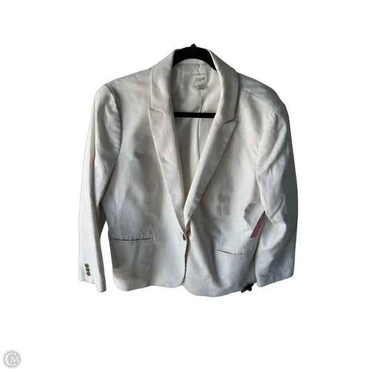 Blazer By J. Crew In Cream, Size: Xl