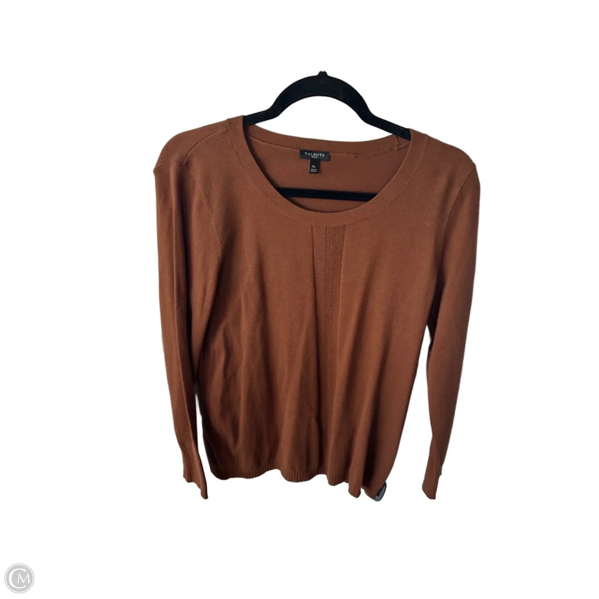 Sweater By Talbots In Brown, Size: Mp