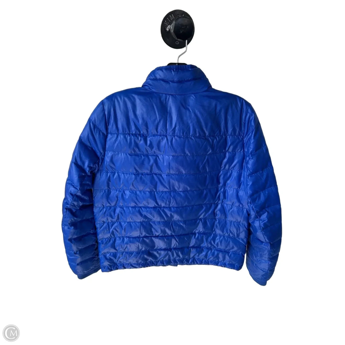 Jacket Puffer & Quilted By J. Crew In Blue, Size: M