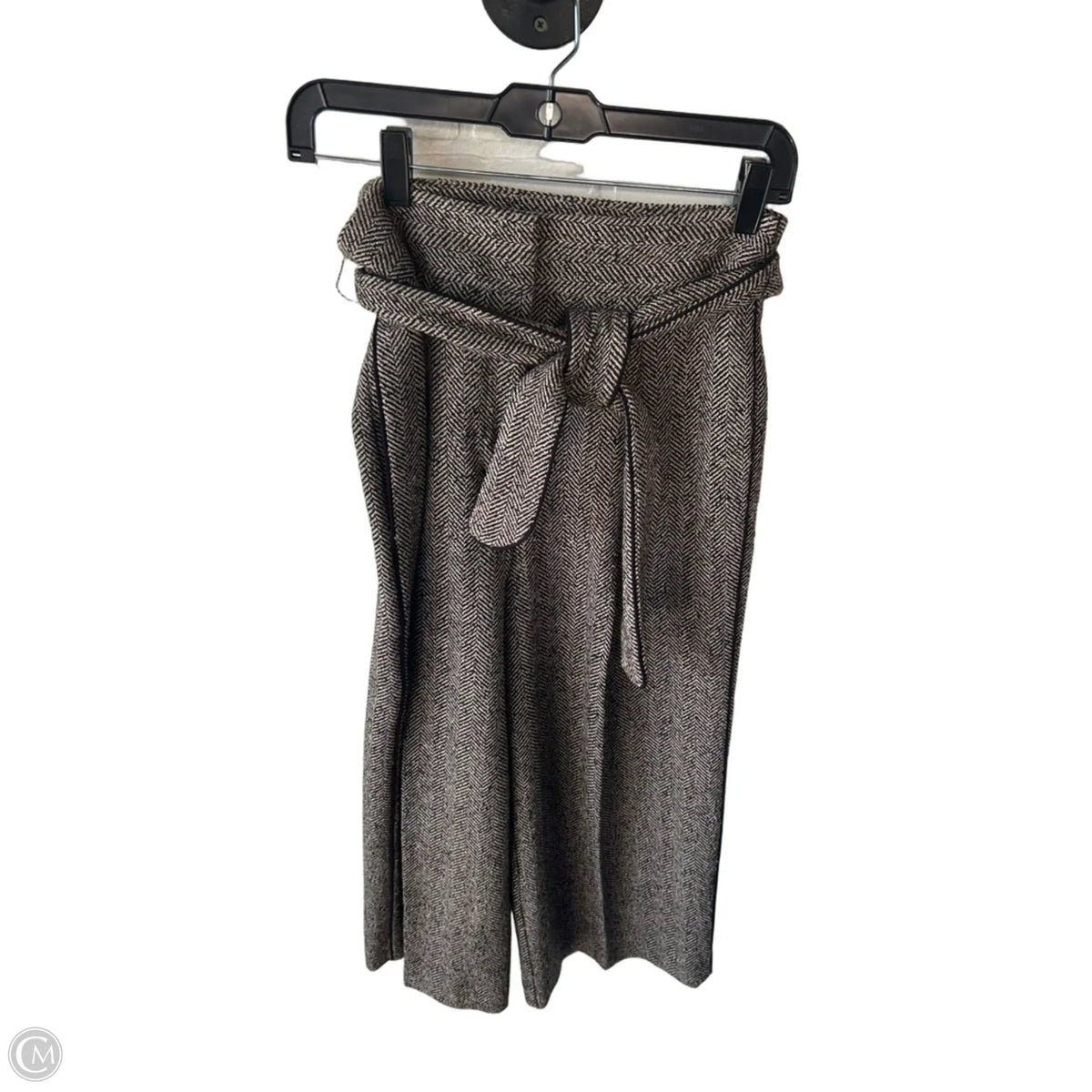 Pants Cropped By Dkny In Brown & Tan, Size: 4