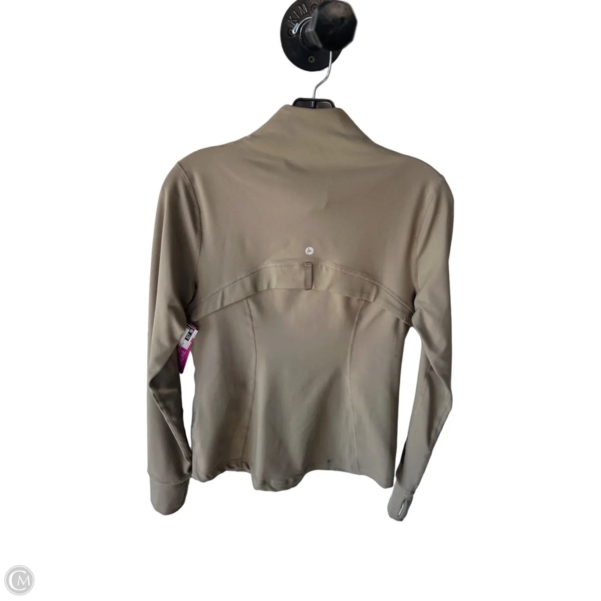 Athletic Jacket By 90 Degrees By Reflex In Tan, Size: M