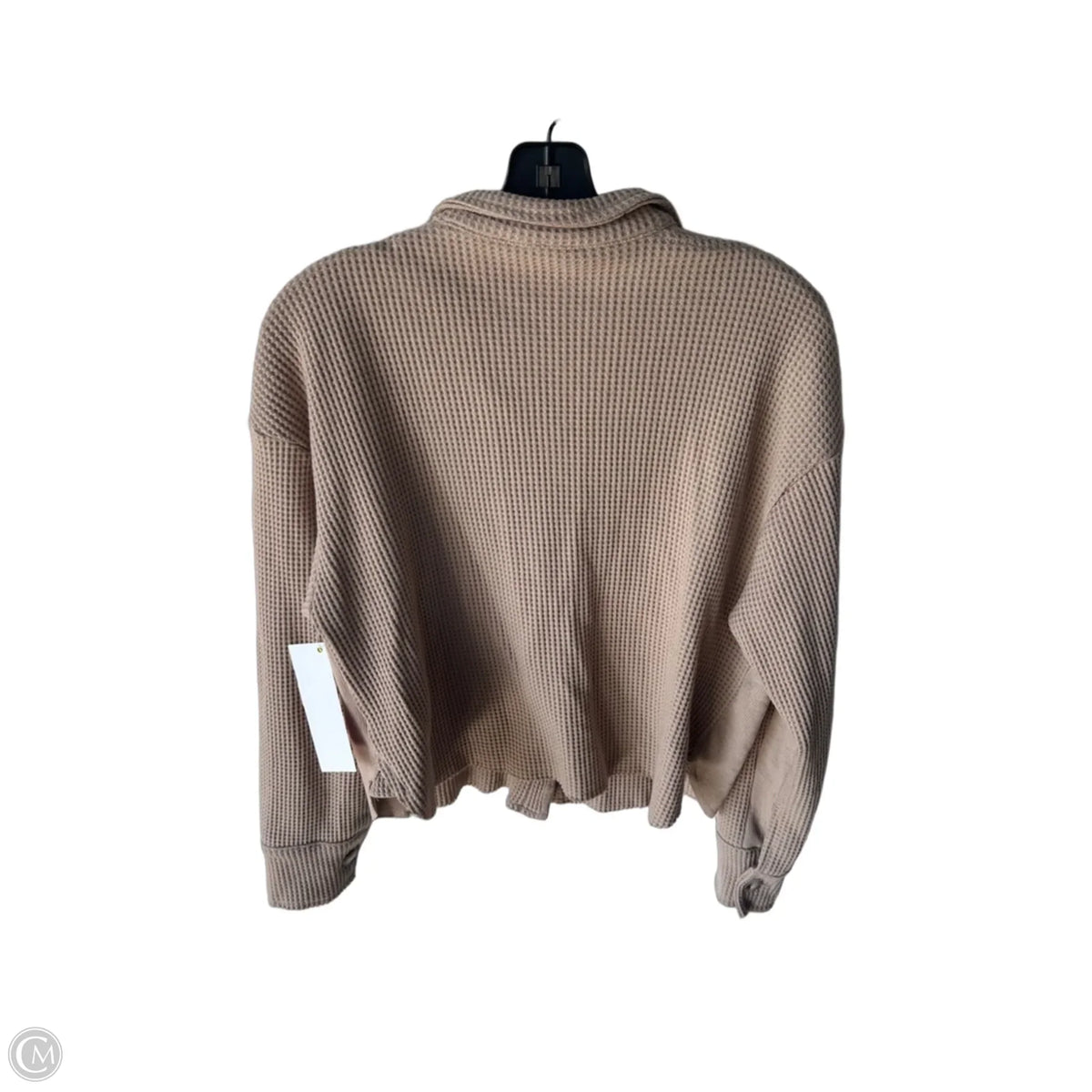 Jacket Shirt By Cme In Tan, Size: S
