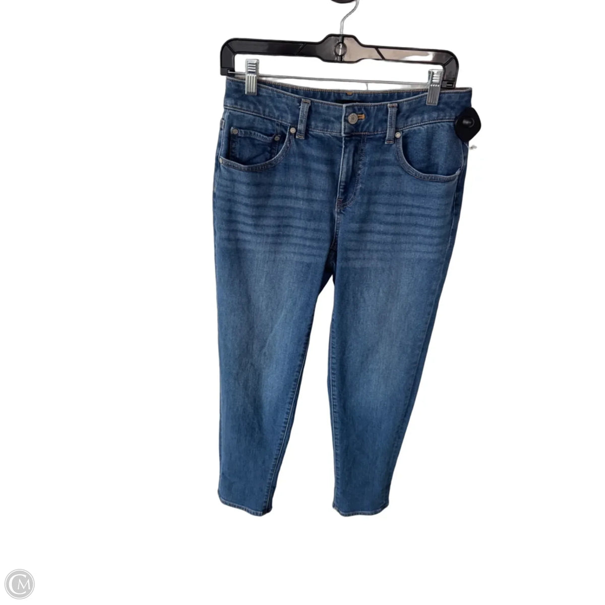 Jeans Straight By Talbots In Blue Denim, Size: 2