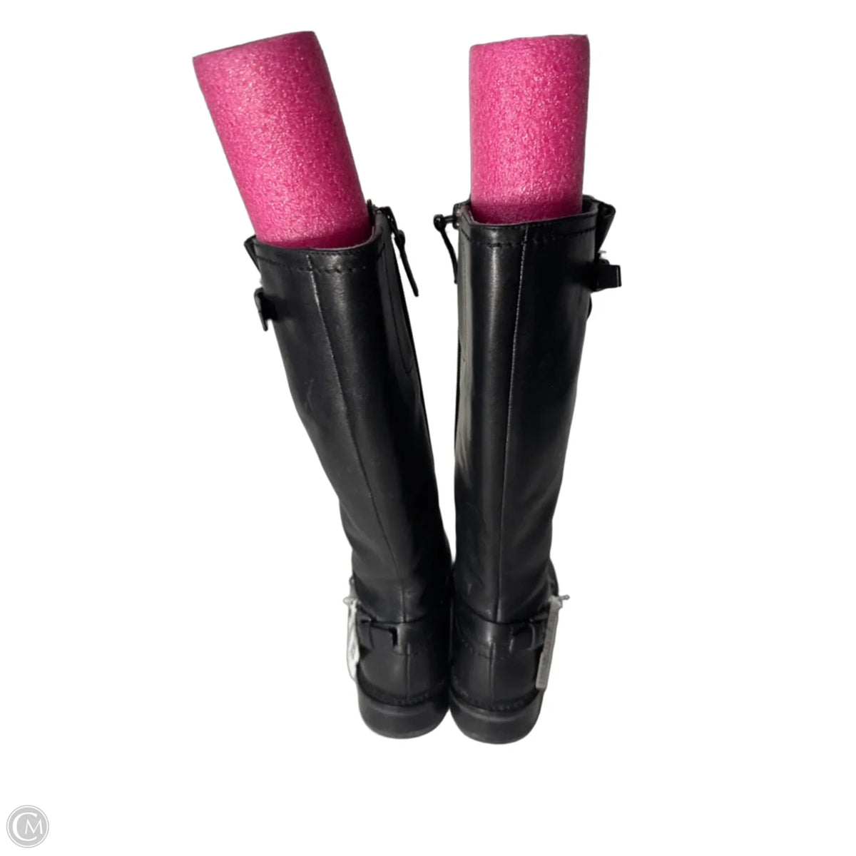 Boots Knee Flats By Ecco In Black, Size: 5