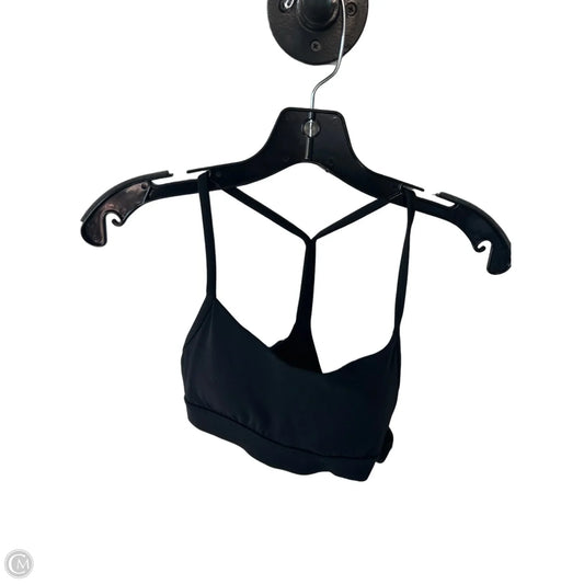 Athletic Bra By Lululemon In Black, Size: Xs