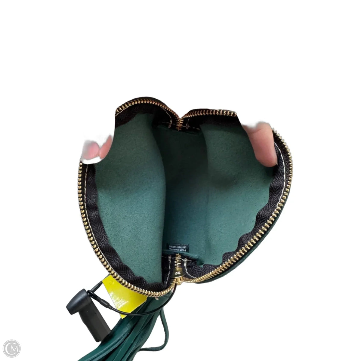 Makeup Bag Leather By Portland Leather, Size: Small