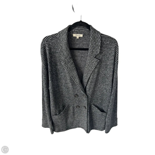 Blazer By Madewell In Black & White, Size: M