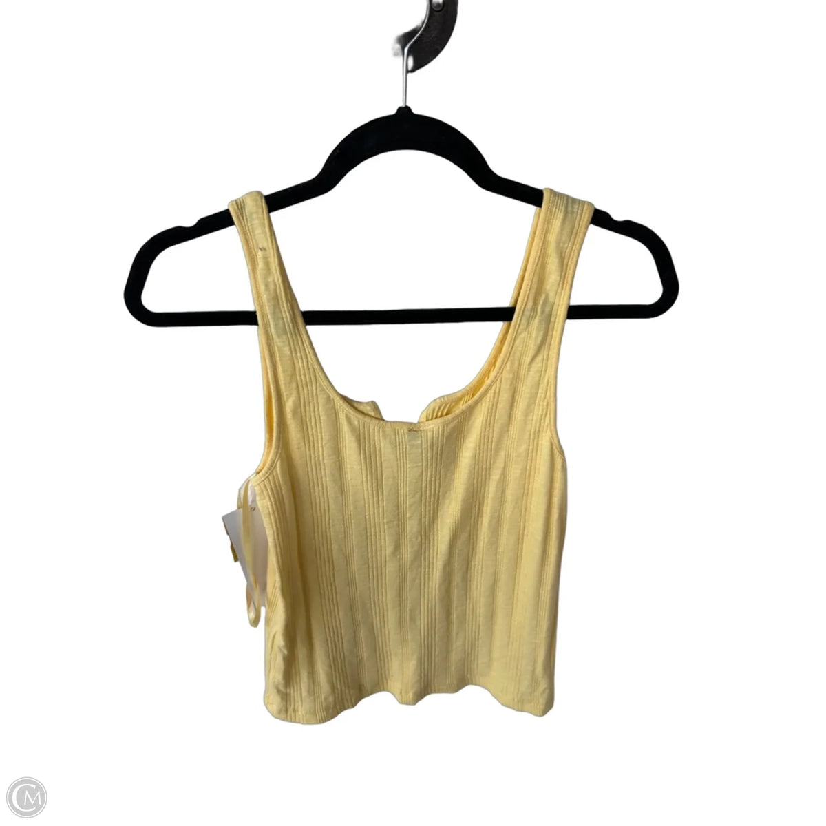 Top Sleeveless Basic By Pilcro In Yellow, Size: M