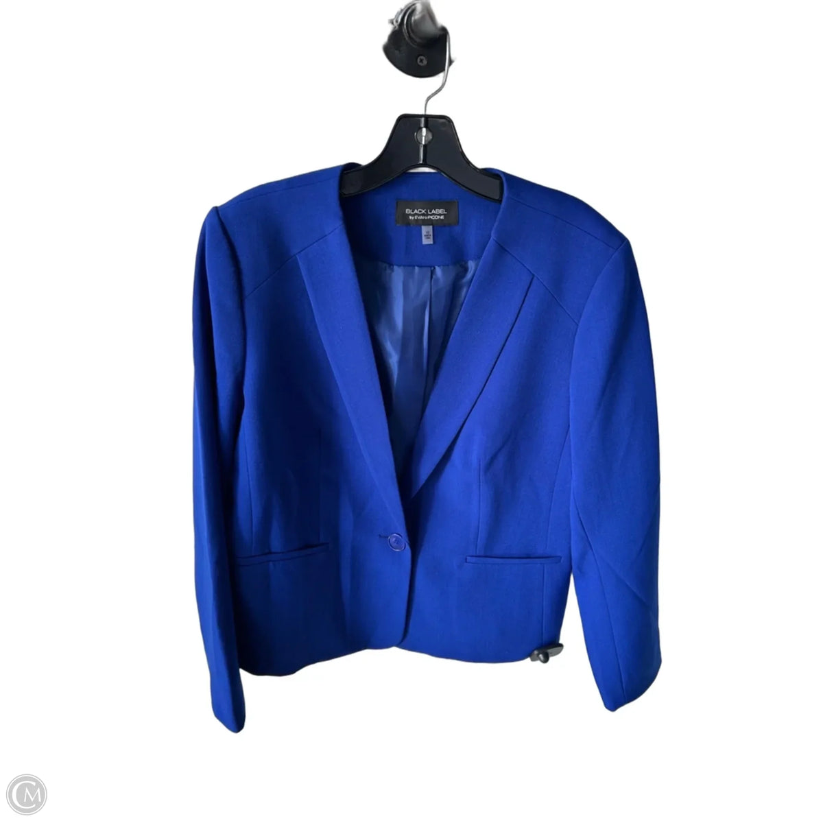 Blazer By Black Label In Blue, Size: M
