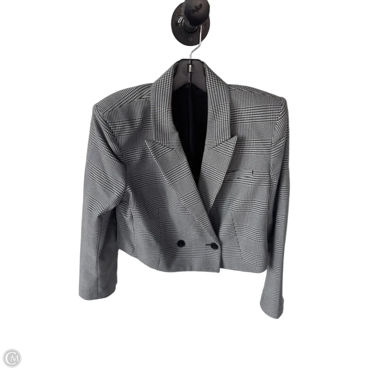 Blazer By Express In Black & White, Size: L