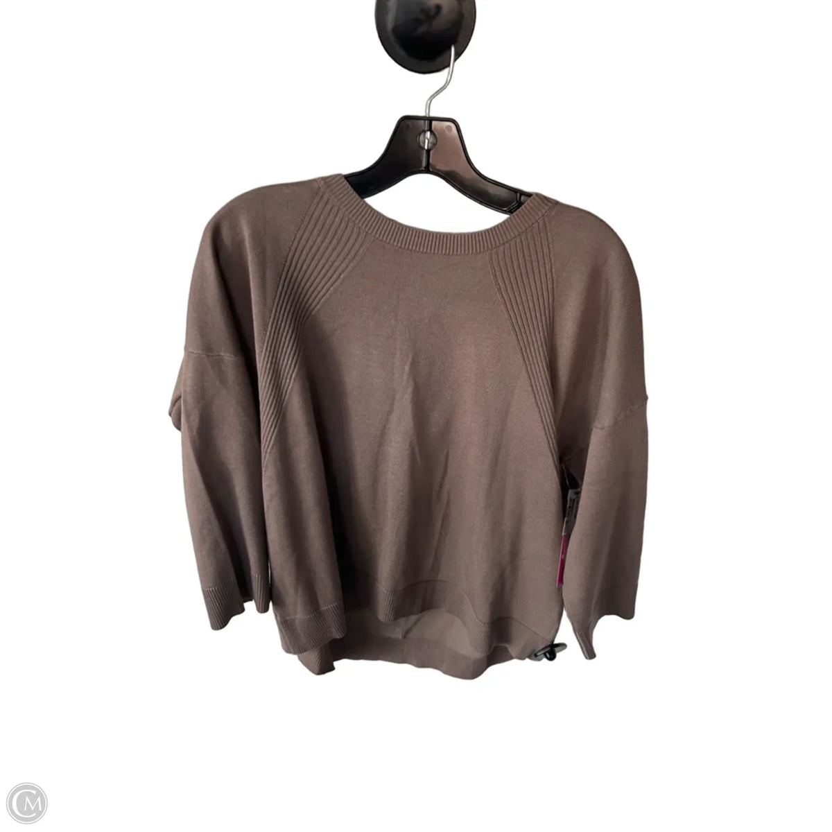 Sweater By Cable And Gauge In Tan, Size: L