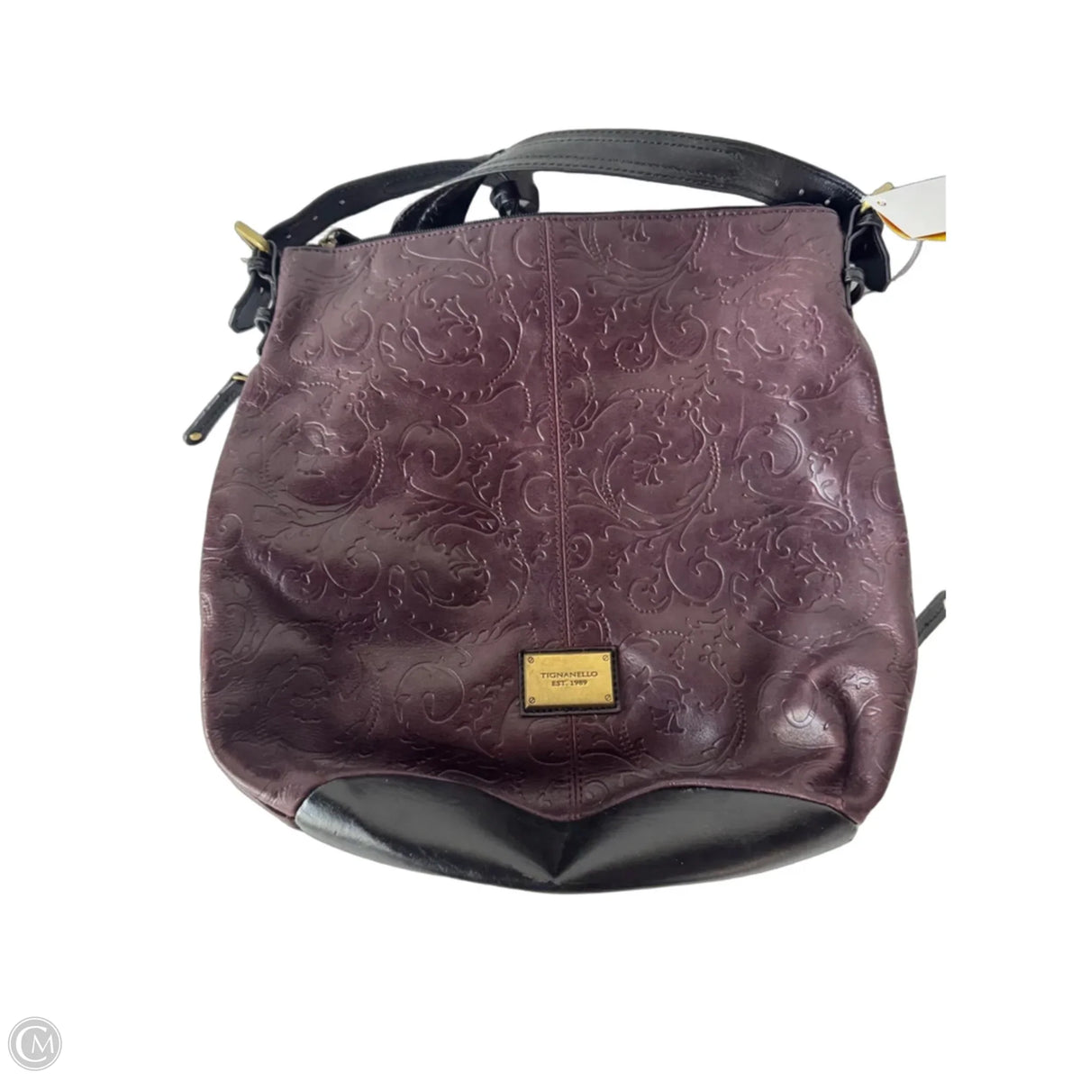 Handbag Leather By Tignanello  Purses, Size: Large
