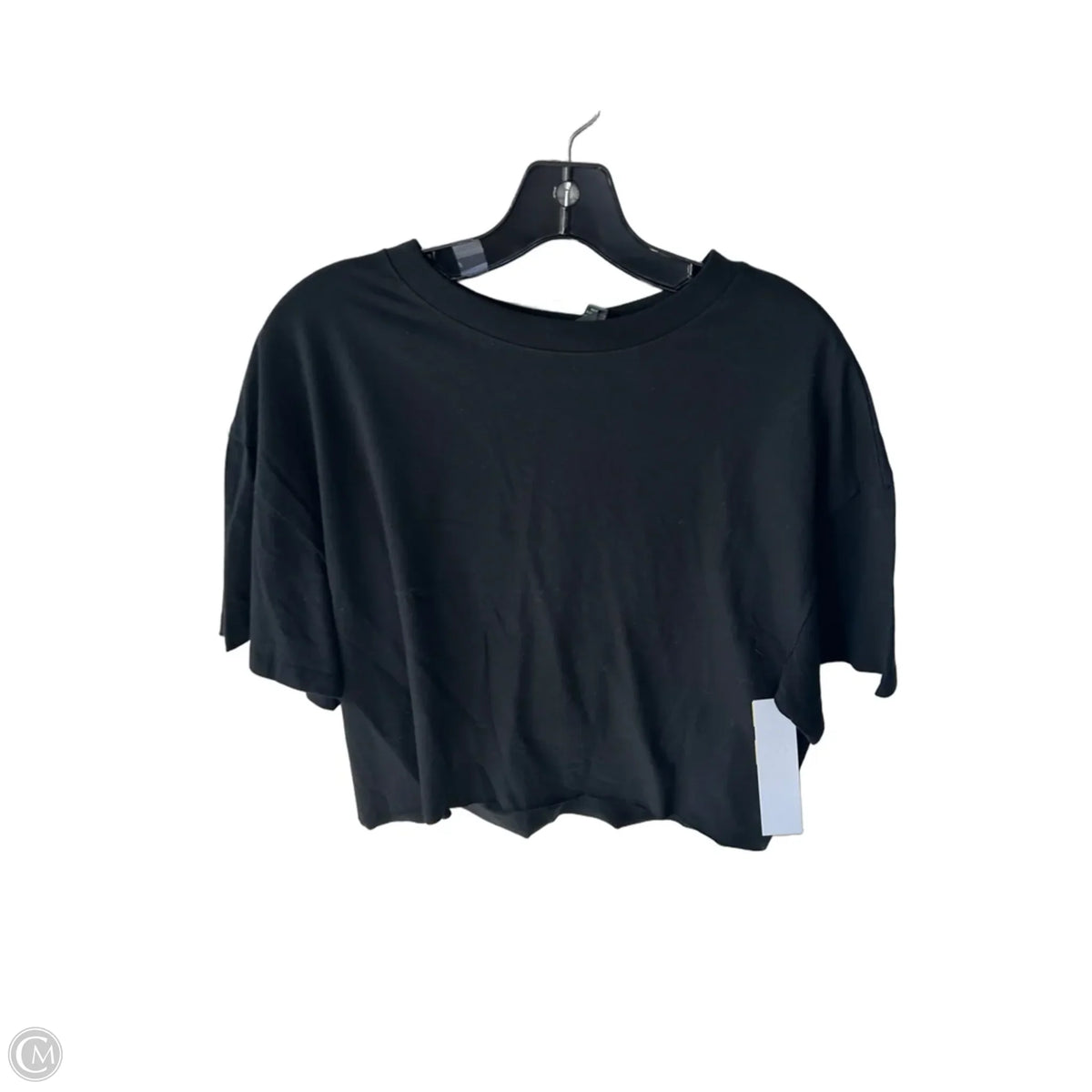 Top Short Sleeve Basic By Wild Fable In Black, Size: L