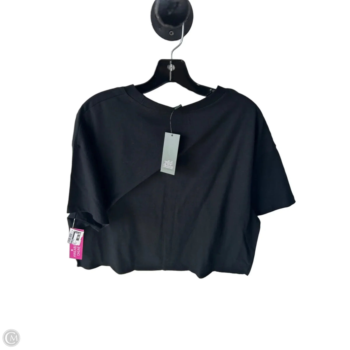 Top Short Sleeve Basic By Wild Fable In Black, Size: Xl
