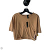Top Short Sleeve Basic By Wild Fable In Tan, Size: Xl