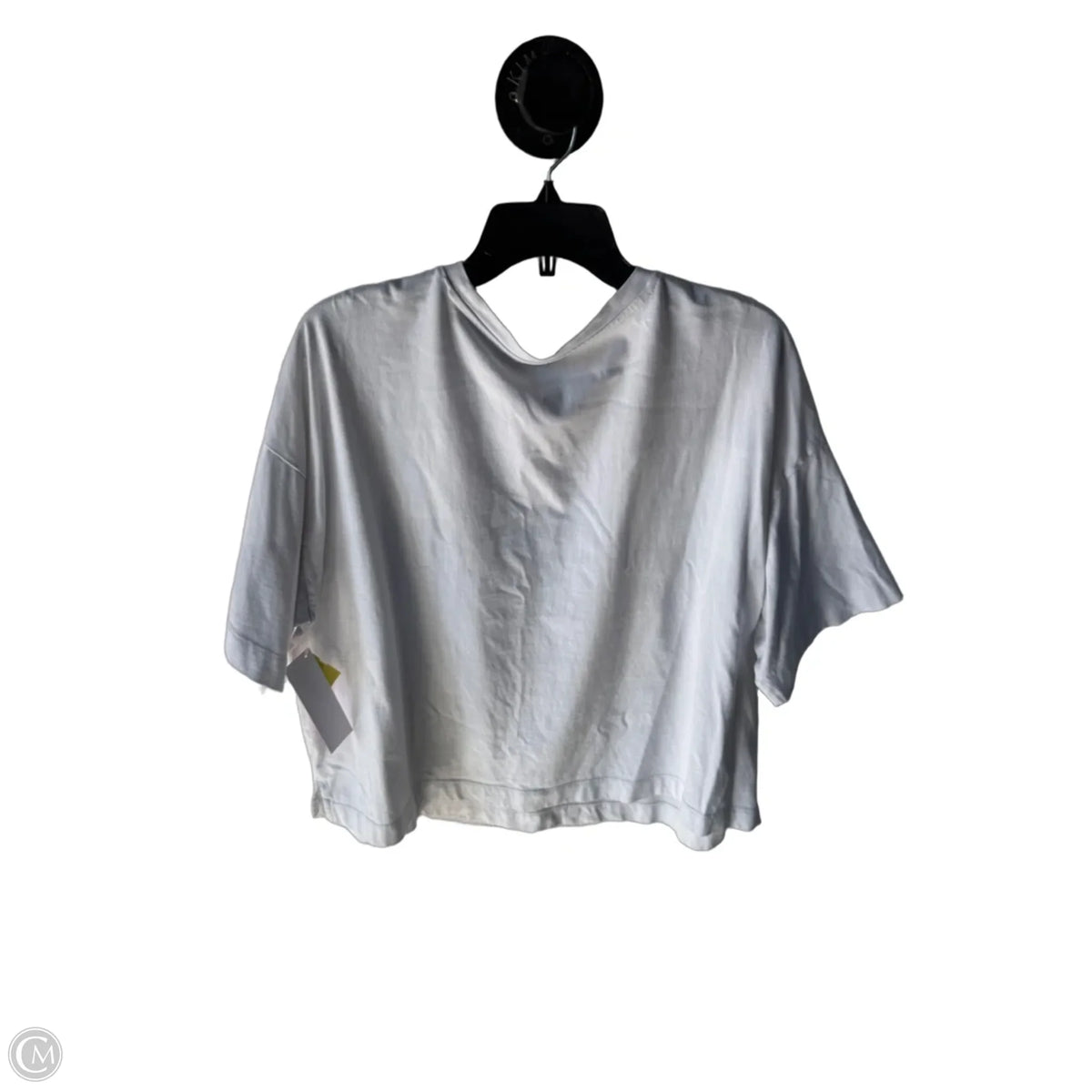 Top Short Sleeve Basic By Loft In Brown & White, Size: Xxl