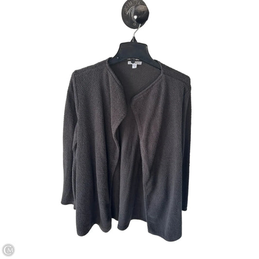 Sweater Cardigan By James Perse In Grey, Size: L