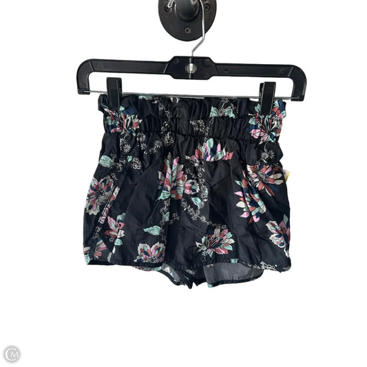 Athletic Shorts By Free People In Black & Pink, Size: S