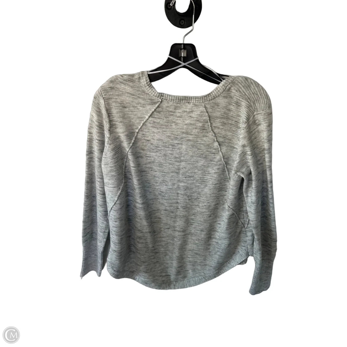 Sweater By Rd Style In Grey & White, Size: Xl