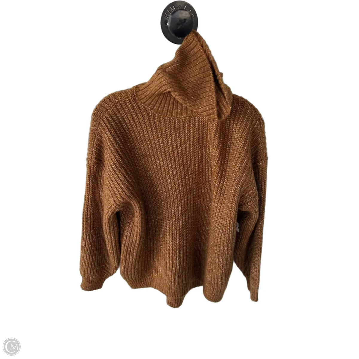 Sweater By Old Navy In Brown & White, Size: S