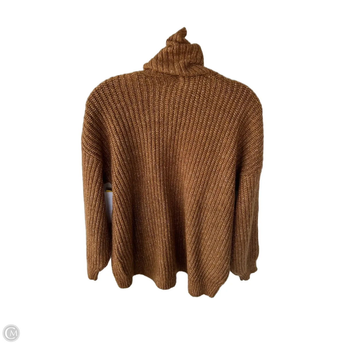 Sweater By Old Navy In Brown & White, Size: S