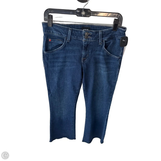 Jeans Cropped By Hudson In Blue Denim, Size: 6