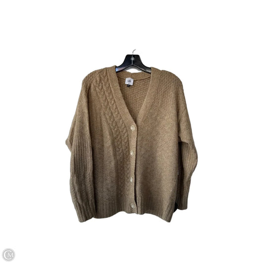 Sweater Cardigan By Cabi In Tan, Size: Xs