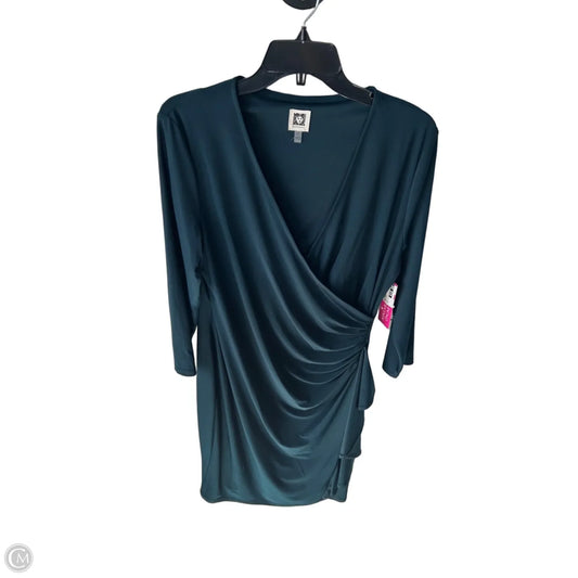 Dress Work By Anne Klein In Green, Size: L