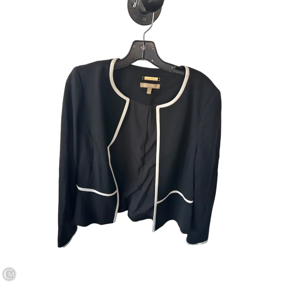 Blazer By Talbots In Black & White, Size: S