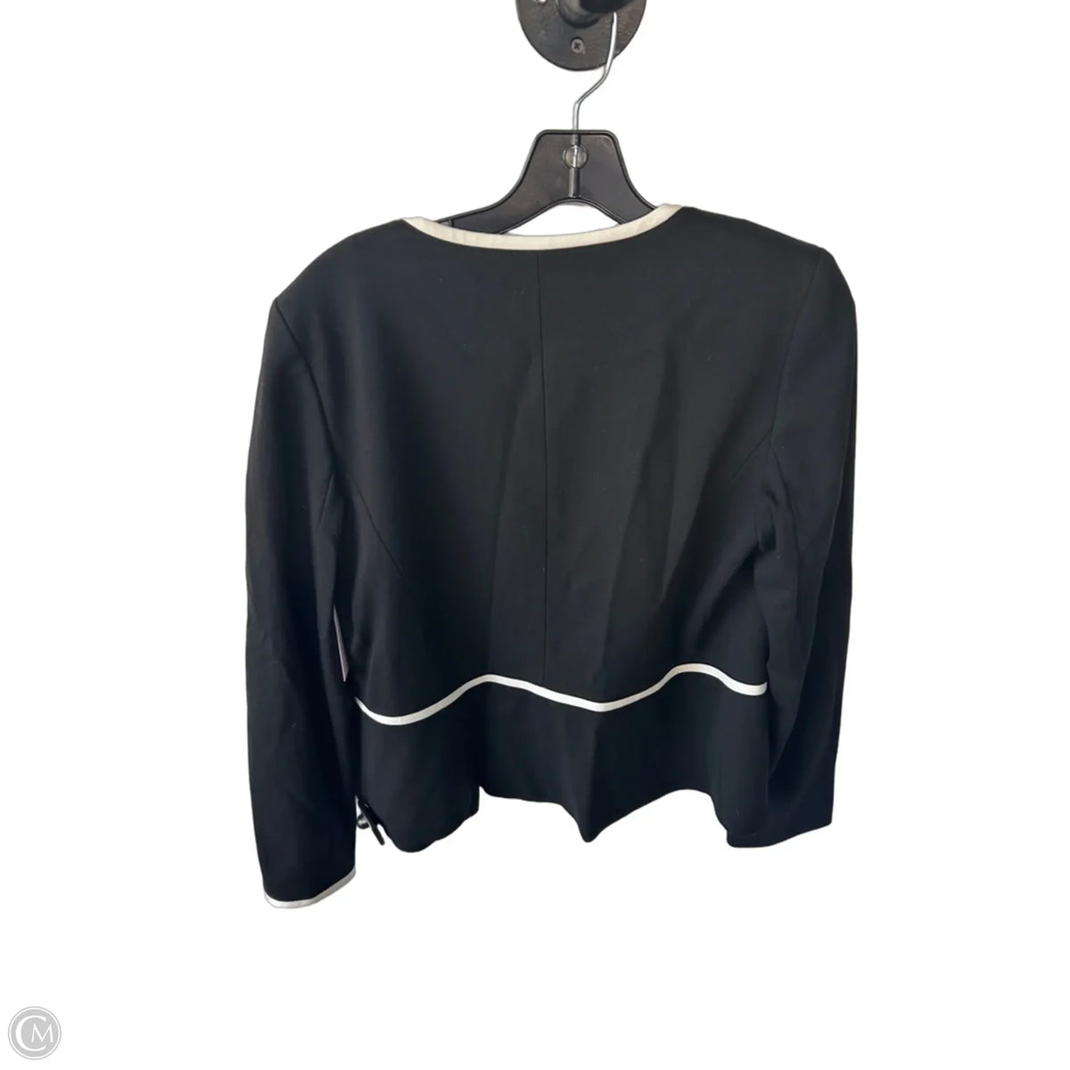 Blazer By Talbots In Black & White, Size: S