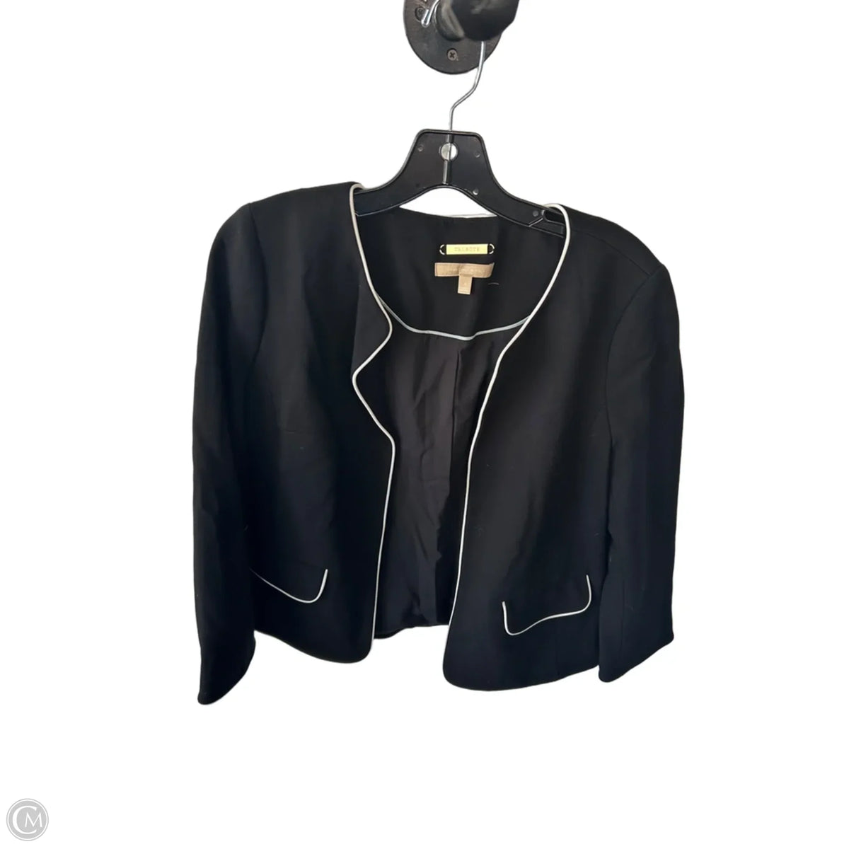 Blazer By Talbots In Black & White, Size: S