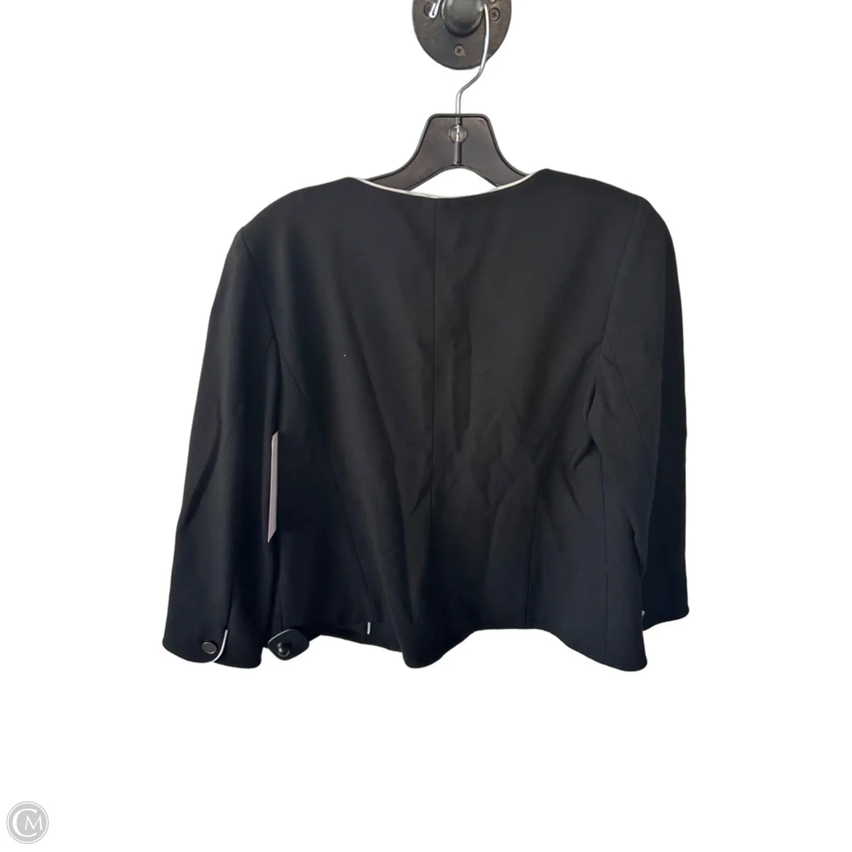 Blazer By Talbots In Black & White, Size: S