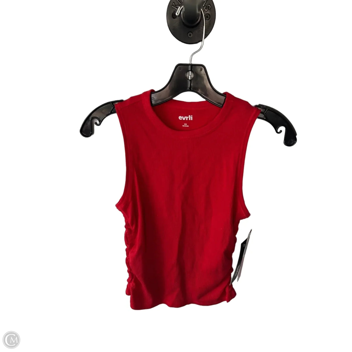 Top Sleeveless Basic By Cme In Red, Size: Xs