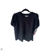 Top Short Sleeve Basic By Madewell In Black, Size: S