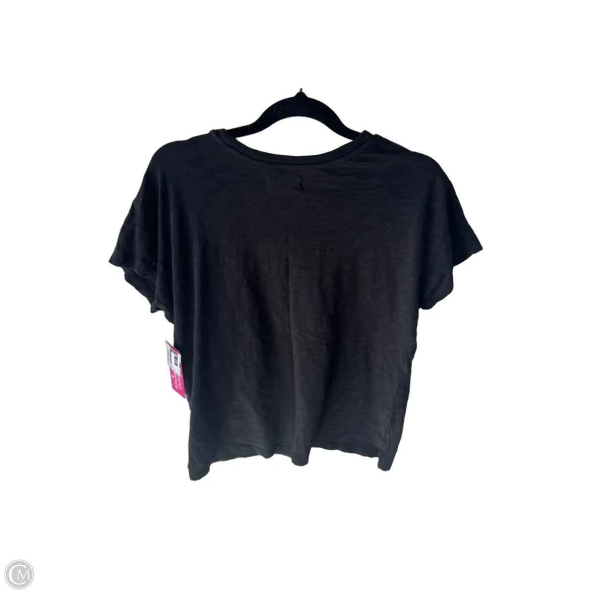 Top Short Sleeve Basic By Madewell In Black, Size: S