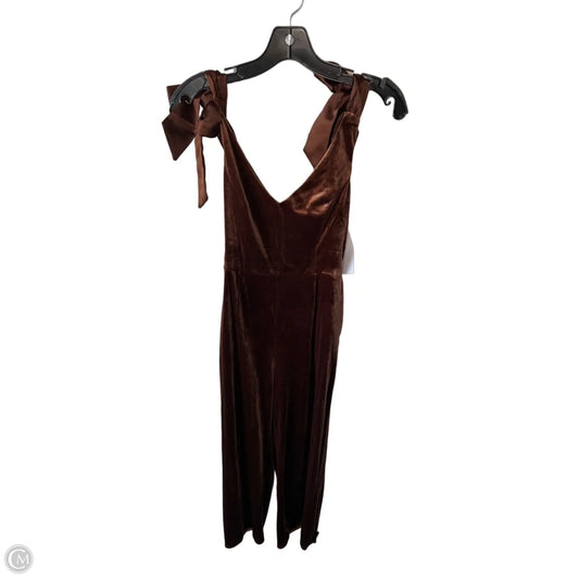 Jumpsuit By Francesca’s In Brown, Size: S