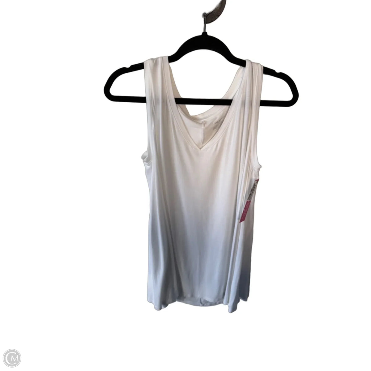 Top Sleeveless Basic By Lane Bryant In White, Size: L