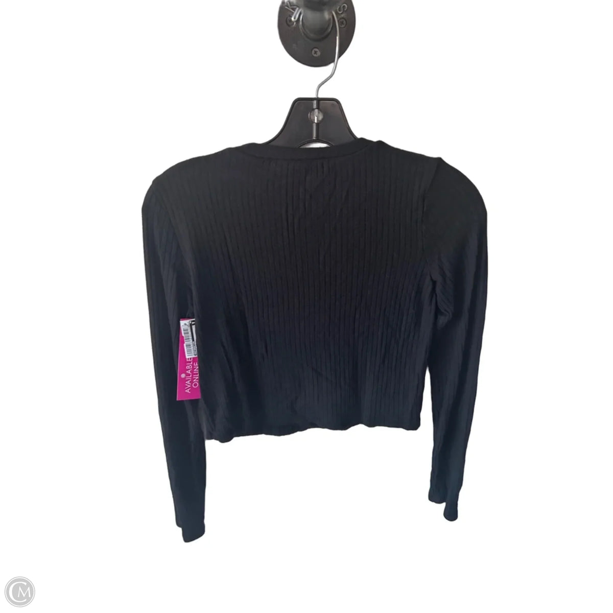 Top Long Sleeve Basic By Reformation In Black, Size: S