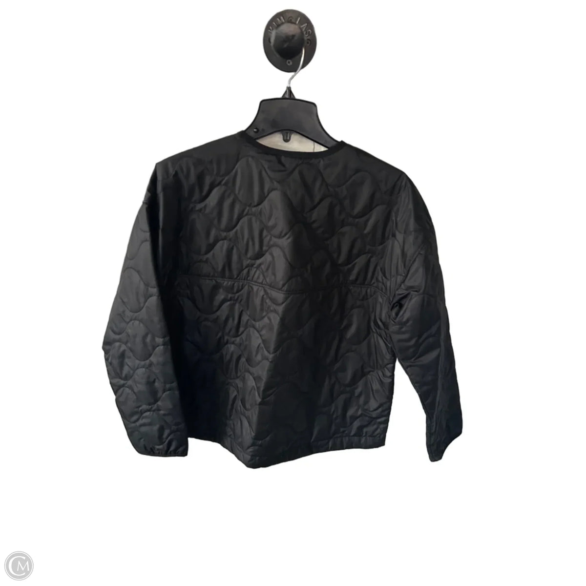 Jacket Puffer & Quilted By Eddie Bauer In Black, Size: S
