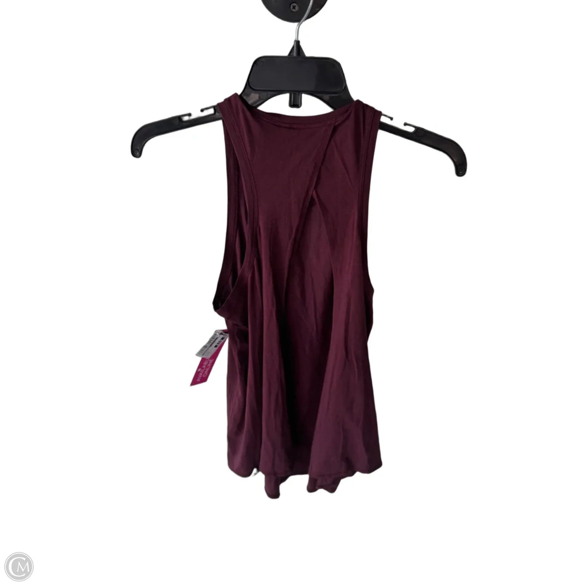 Athletic Tank Top By Lululemon In Maroon, Size: M