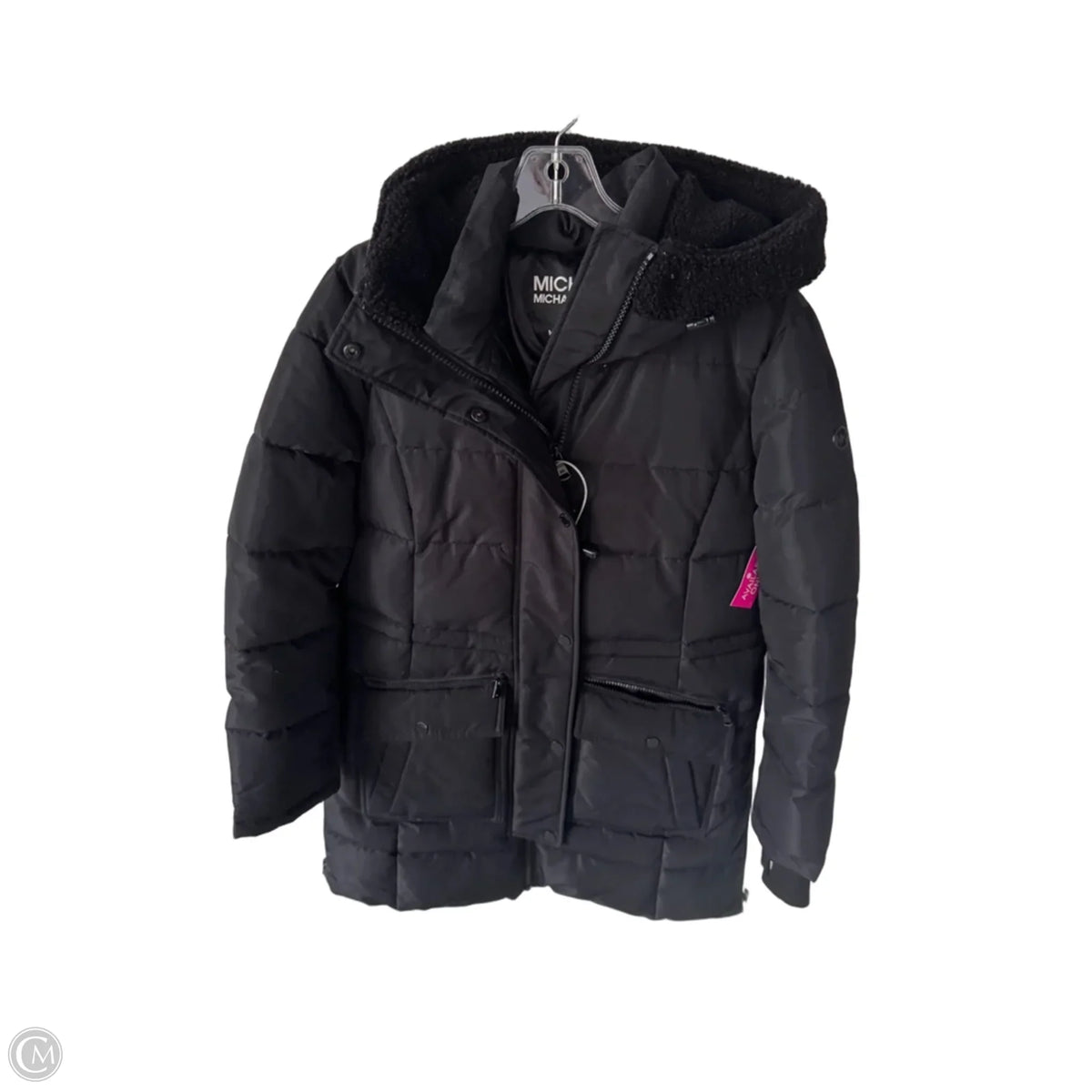 Coat Parka By Michael By Michael Kors In Black, Size: M