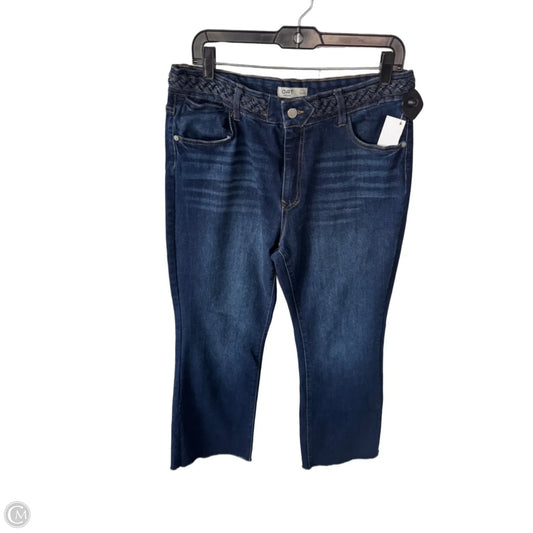 Jeans Wide Leg By Oat In Blue Denim, Size: 10