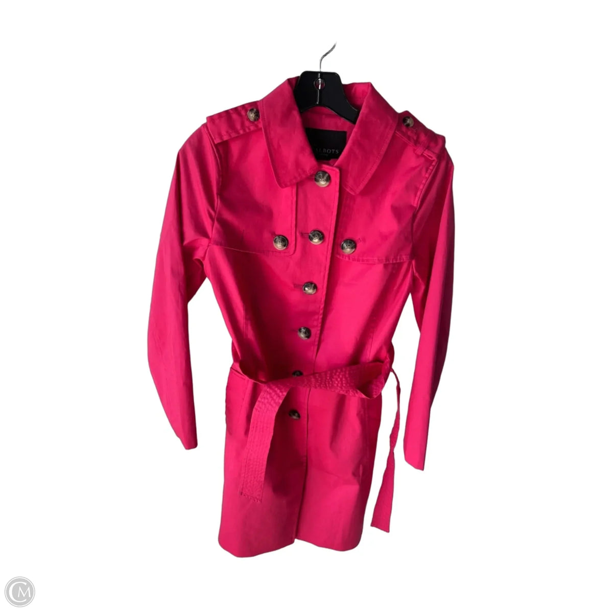 Coat Peacoat By Talbots In Pink, Size: Sp