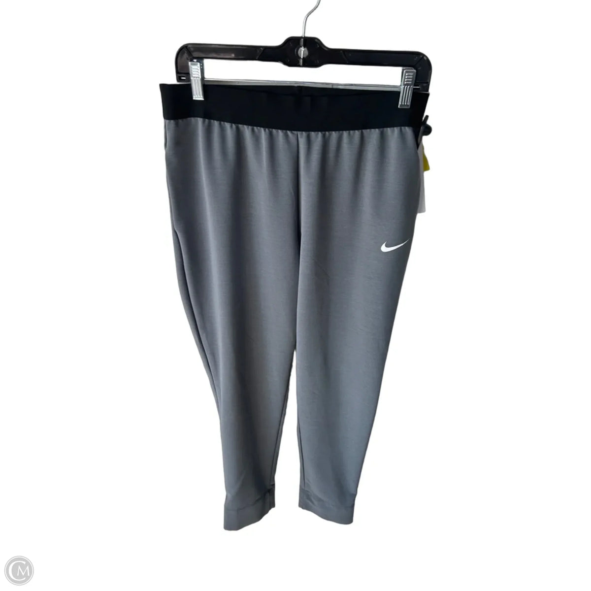 Athletic Pants By Nike In Grey, Size: M