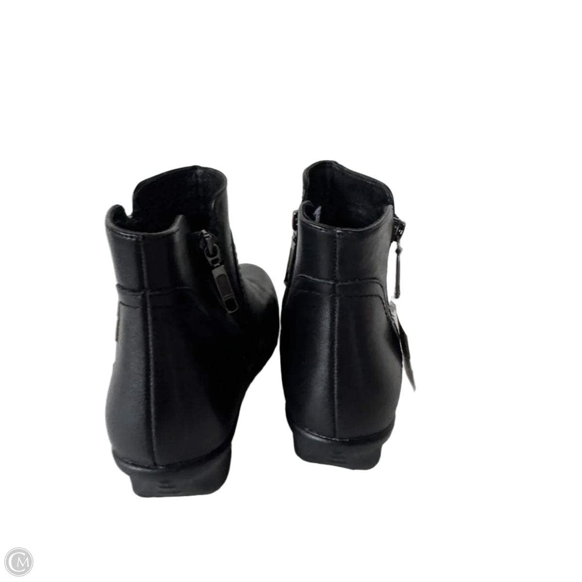 Boots Ankle Flats By Cmc In Black, Size: 8