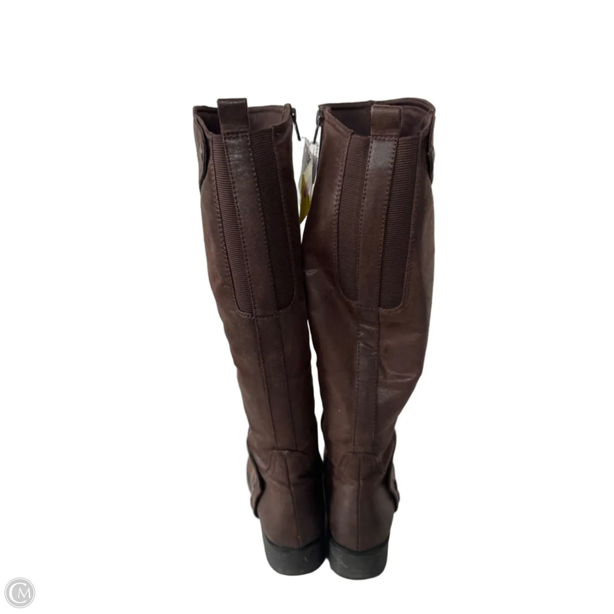 Boots Knee Flats By Bare Traps In Brown, Size: 8