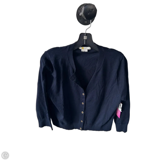 Sweater Cardigan By Boden In Navy, Size: L