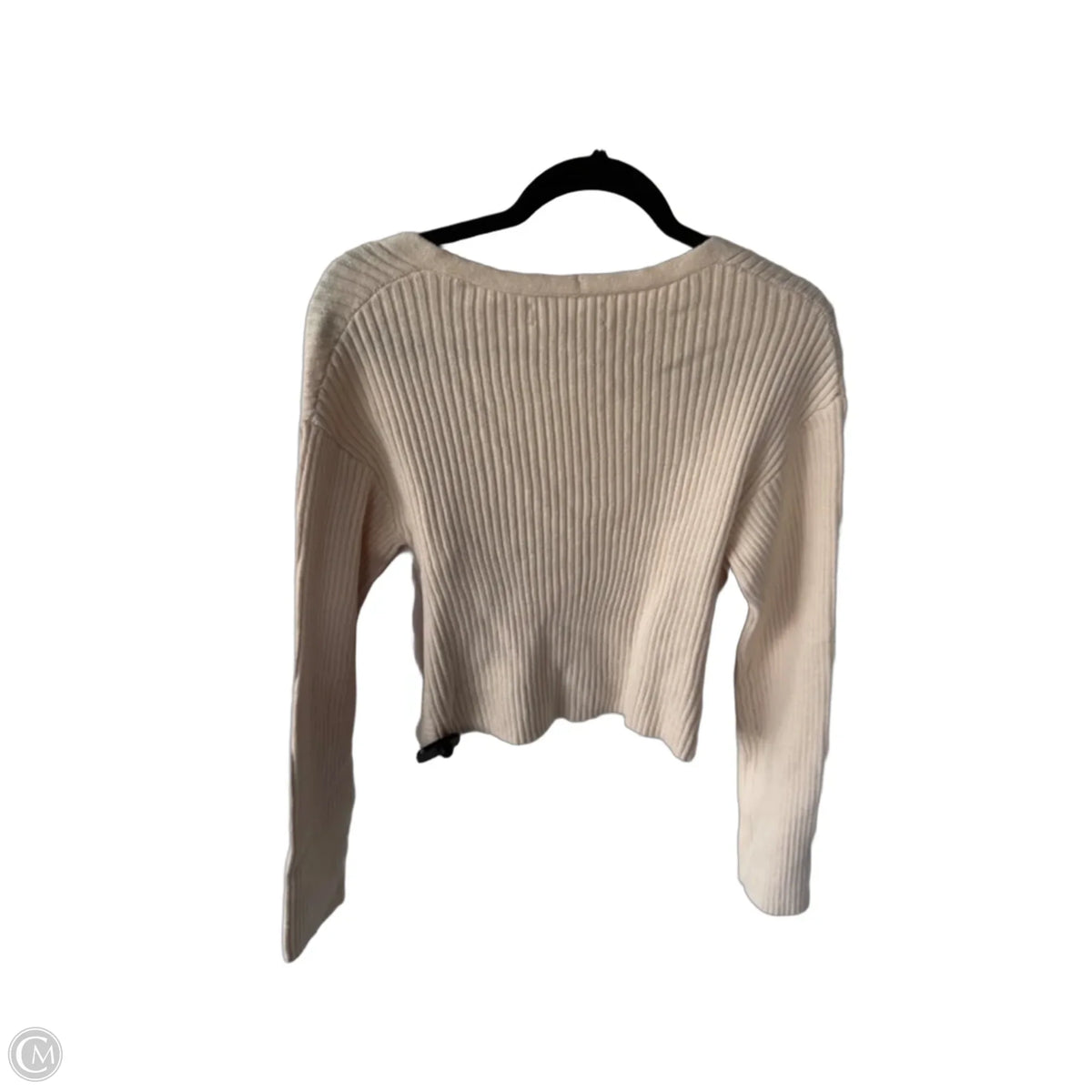 Sweater By Loft In Cream, Size: M
