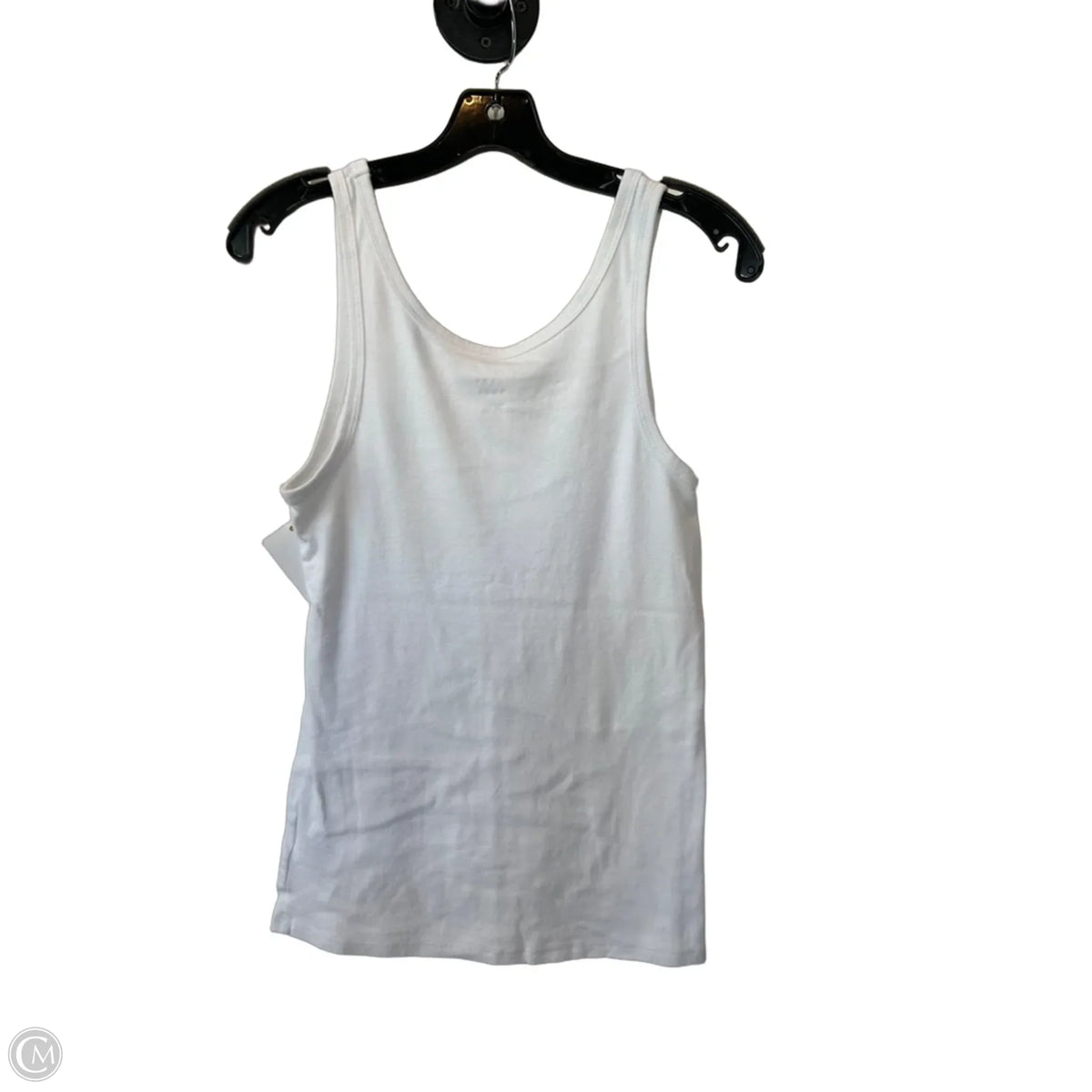 Top Sleeveless Basic By A New Day In White, Size: M